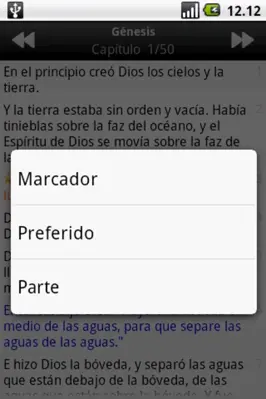 Santa Biblia android App screenshot 2