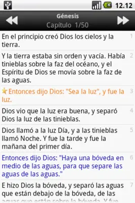 Santa Biblia android App screenshot 3