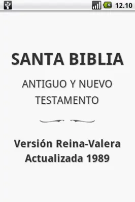 Santa Biblia android App screenshot 5